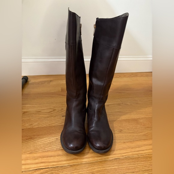 Tommy Hilfiger dark brown tall boots size 7 - Picture 7 of 10